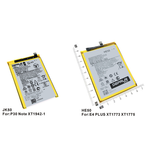 HE50 JK50 Phone Battery For Motorola Moto E4 Plus XT1773 XT1775 P30 Note XT1942-1 Mobile Internal Replacement Battery ► Photo 1/4