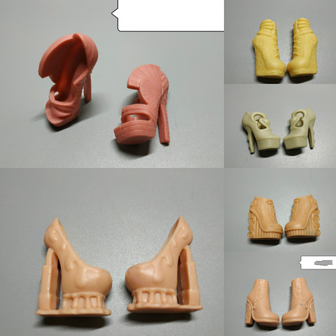 shoes for Monster High School Doll Shoes Children's High Baby Shoes Boots High Heels ► Photo 1/4