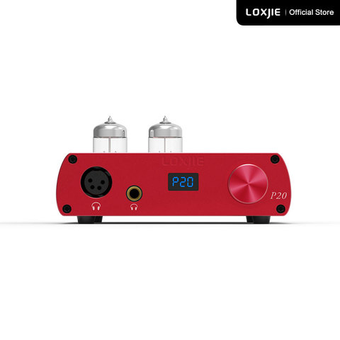 LOXJIE P20 Full Balance Tube Headphone Amplifier  Military grade 6N3 electronic tubes and carefully tuned circuits ► Photo 1/6