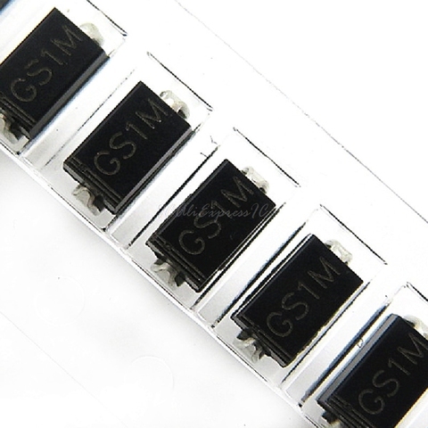 100pcs/lot SMD Rectifier Diode GS1M Making S1M SMA In Stock ► Photo 1/1