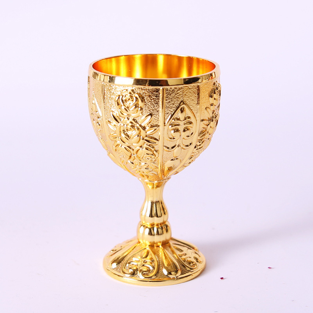 30ML Goblet/champagne/Wine Glasses Small Cup Tall Legs Gold European Style Retro Creative Beverage Gift Bar Home Decoration ► Photo 1/6