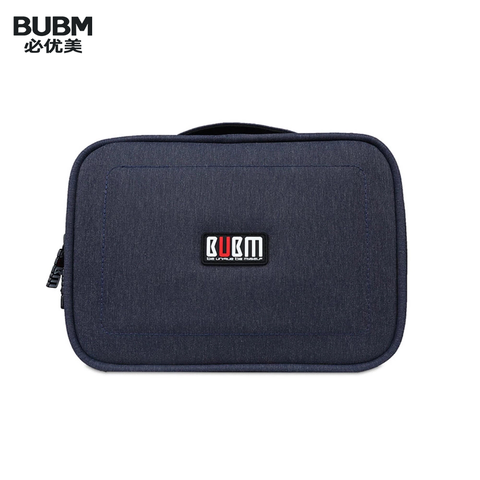 BUBM Gadget Organizer Case Digital Storage Bag Electronics Organizer for Chargers Cables Hard Drive iPad Mini Protection Pouch ► Photo 1/6