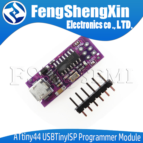 New ATtiny44 5V Micro USB Tiny AVR ISP USBTinyISP Programmer Module For Arduino Bootloader ISP Microcontroller ATTiny45 ATTiny85 ► Photo 1/1