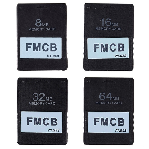 FMCB v1.953 Card Memory Card for PS2 Playstation 2 Free McBoot Card 8MB 16MB 32MB 64MB OPL MC Boot Program Card ► Photo 1/6