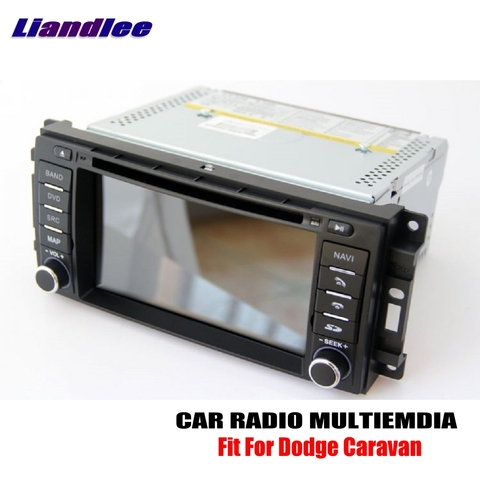 Liandlee For Dodge Caravan 2008~2022 2 din Android Car Radio CD DVD Player GPS Navi Navigation Maps HD Screen Camera OBD TV ► Photo 1/1