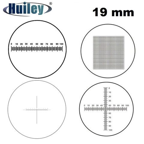 Eyepiece Micrometer Diameter 19mm Optical Glass Cross Ruler Net for Biogolical Microscope 23.2mm Ocular DIV 1 0.1 0.05 0.2 mm ► Photo 1/6