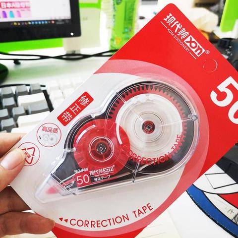 Large Capacity Correction Tape 50m Roller Long Utiles Stationery Material Typo Correction Material ► Photo 1/6