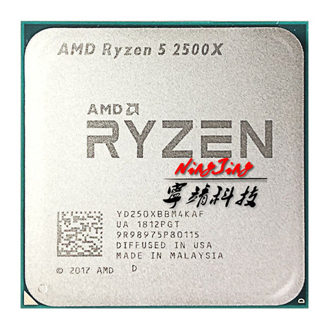 AMD Ryzen 5 2500X R5 2500x 3.6 GHz Quad-Core Eight-Thread CPU Processor 65W L3=8M YD250XBBM4KAF Socket AM4 ► Photo 1/1