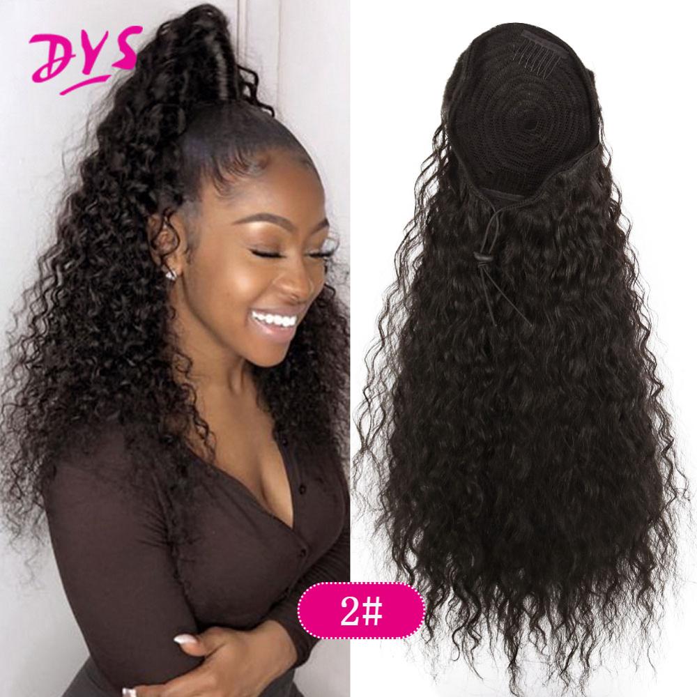 Drawstring Puff Long Kinky Afro Curly Ponytail Synthetic African American Hair  Extension Ponytail Clip in Hairpiece - Price history & Review | AliExpress  Seller - DeYngs Hair Store 