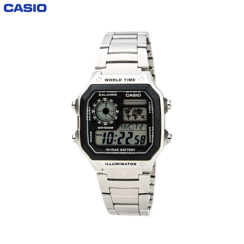  Quartz Wristwatches  Casio/casio// AE-1200WHD-1A mens waterproof watch wrist watches accessories	 on the bracelet 	 ► Photo 1/2