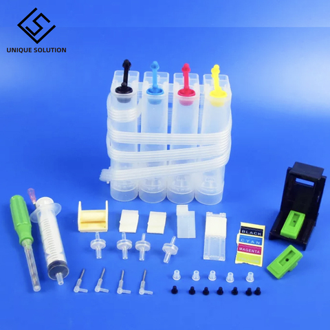 Ink Supply System for Inkjet Printer Universal Colors Ciss DIY Kits Accessaries Tank Replacement for Hp Canon ► Photo 1/1
