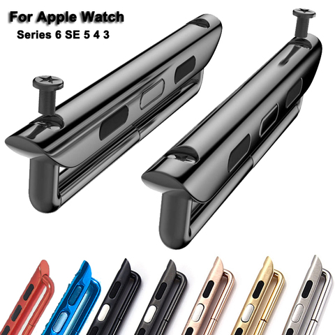 Adapter Connector For Apple Watch series 5 4 3 2 band 44mm 40mm For iwatch band 42mm 38mm accessories Tool Wholesale ► Photo 1/6