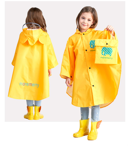 Kids Raincoat Rain Coat Impermeable Gabardina Mujer Capa De Chuva Rain Jacket Regenjas Poncho Regenponcho Capa De Chuva Infantil ► Photo 1/6