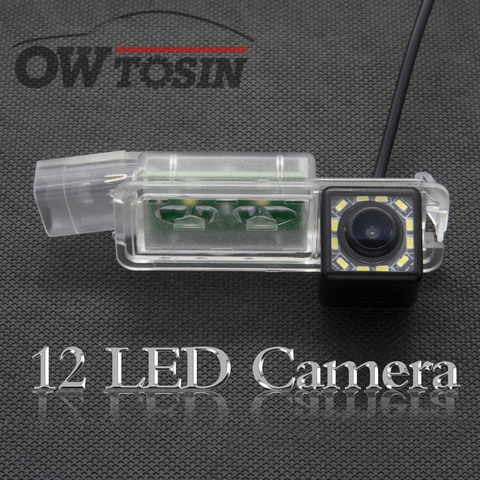 12 LED light car Rear View Camera For Volkswagen VW Golf 5 Golf V golf MK5 Golf 7 golf 6 Passat CC Car Parking reverse for car ► Photo 1/6