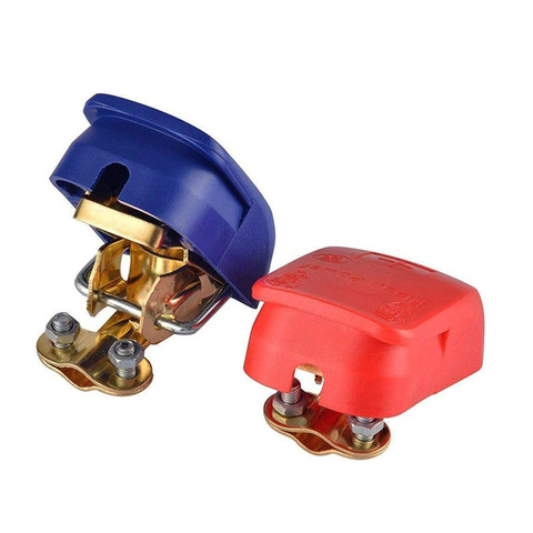 Universal 2pcs 12V Quick Release Battery Terminals Clamps for Car Caravan Boat Motorcycle Car-Styling ► Photo 1/4