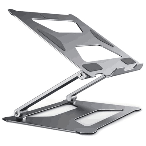 2022 New Portable Foldable Lifting Heat Dissipation Aluminum Alloy Notebook Computer Stand Universal Adjustable Storage Stand ► Photo 1/6
