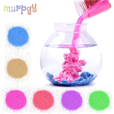 100g Magic Sand Toy Soft Clay Slime Educational Colored Space Sand Supplies  Play Sand Antistress Kids Toys For Children