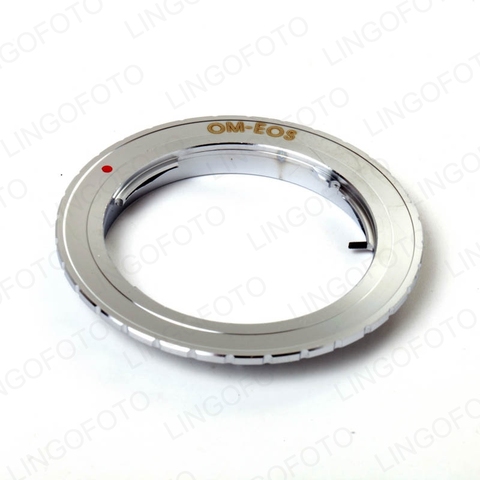 Olympus OM Lens to Canon EOS EF 70D 60D 7D 6D 5D II III 750D 700D 600D Adapter Ring LC8226 ► Photo 1/2