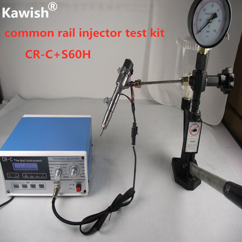Combination!CR-C multifunction  diesel common rail injector tester + S60H Nozzle Validator,Common rail  Injector tester tool ► Photo 1/6