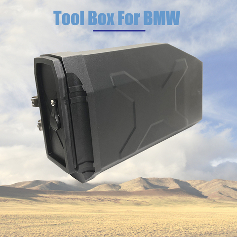 For BMW R1200GS R1200 R 1200 GS Adventure LC R1250GS ADV GSA Decorative Plastic Box Toolbox 5 Liters Tool Box Left Side Bracket ► Photo 1/6