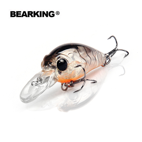 Bearking 5pcs/lot  fishing lures, assorted colors, minnow  35mm 3.7g, depth 2.0m professional hot model crank bait minnow popper ► Photo 1/6
