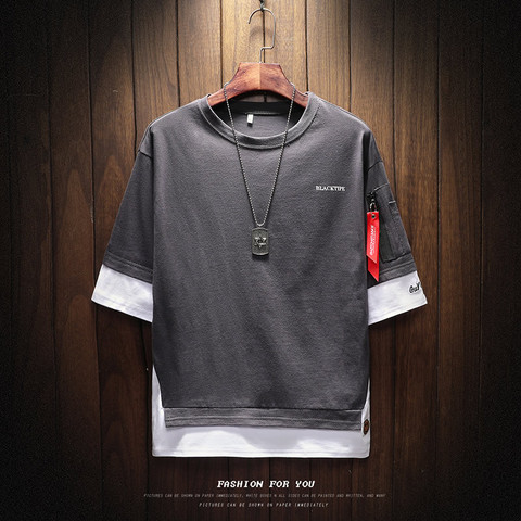 2022 new Tshirt men half sleeve o-neck men hip hop t shirt printed famous brand tshirt men brand hip hop Masculine tshirt ► Photo 1/6