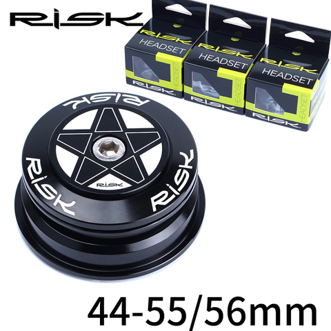 RISK MTB Bike Road Bicycle Headset 44-56/44-55 CNC 1 1/8