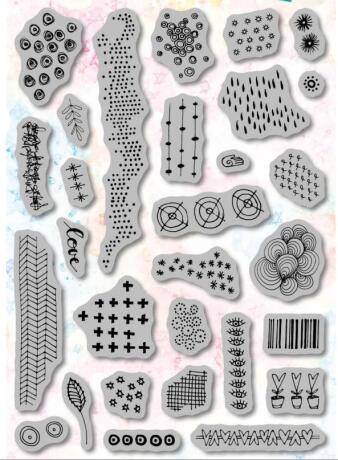 Background / transparent Clear Silicone Stamp/Seal for DIY scrapbooking/photo album Decorative clear stamp M1367 ► Photo 1/1