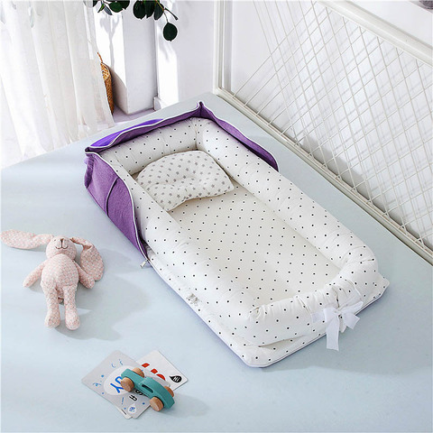 Travel Portable Baby Nest Playpen Bed Bebe Cradle Newborn Crib Fence with Bag ► Photo 1/1