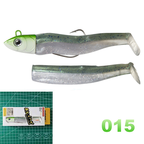 Hunthouse Black Minnow Jig Head Fishing Soft Lure Worm Hook 100mm 25g New Fishing Baits Soft Pike Lure Swimbait Muskies ► Photo 1/6