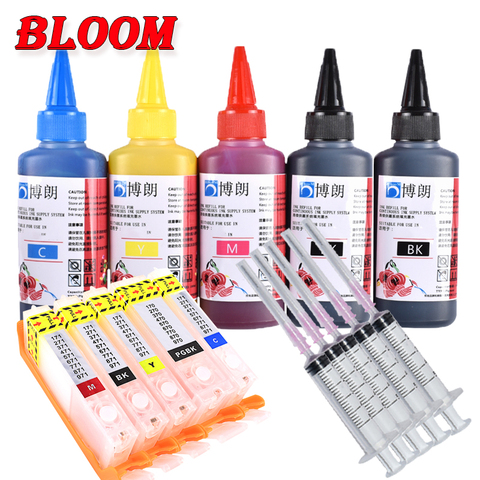 Refill ink kit for pgi 580 cli 581 xxl ink cartridge  For CANON PIXMA TS705/TR7550/TR8550/TS6150/TS6151/TS6250/6251//TS9550 ► Photo 1/6