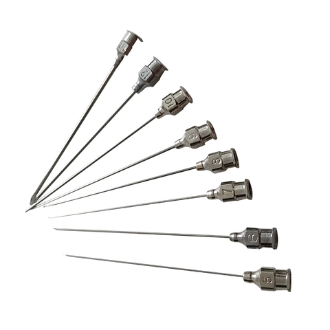 5pcs 0.9mm 20G 0.9x60/80/100/120/150/200/250/300mm Stainless Steel Syringe Needle Dispensing Needles ► Photo 1/5