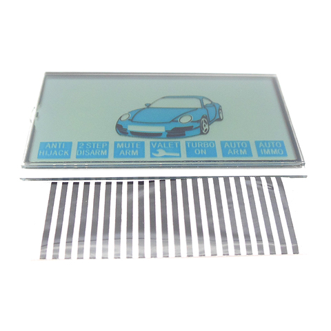 B6 LCD Flex Cable For Starline B6 C6 Remote Control Zebra Stripes Display ► Photo 1/4