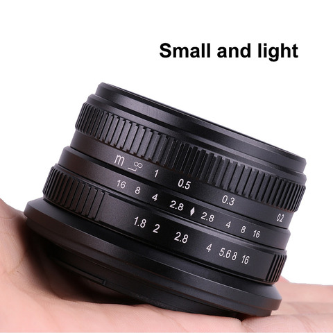 25mm / F1.8 Prime Lens to All Single Series for E Mount / for Micro 4/3 Cameras A7 A7II A7R A7RII X-A1 X-A2 G1 G2 G3 ► Photo 1/6