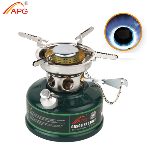 APG Camping Gasoline Stove No Noise Oil Stove Burners Outdoor Cookware Picnic Furnace ► Photo 1/6