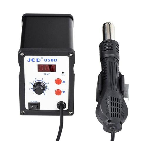 Steel 858D Hot Air Gun Micro Rework Soldering Station LED Digital Hair Dryer for Soldering 700W Heat Gun Welding Repair Tools ► Photo 1/6