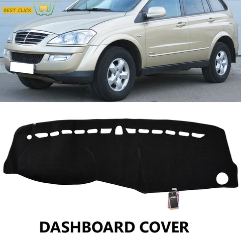 Dashboard Cover Dashmat For Actyon 2005 - 2010 For Ssangyong Kyron 2005 - 2015 Dash Mat Dash Board Cover Pad Sun Shade Carpet ► Photo 1/6