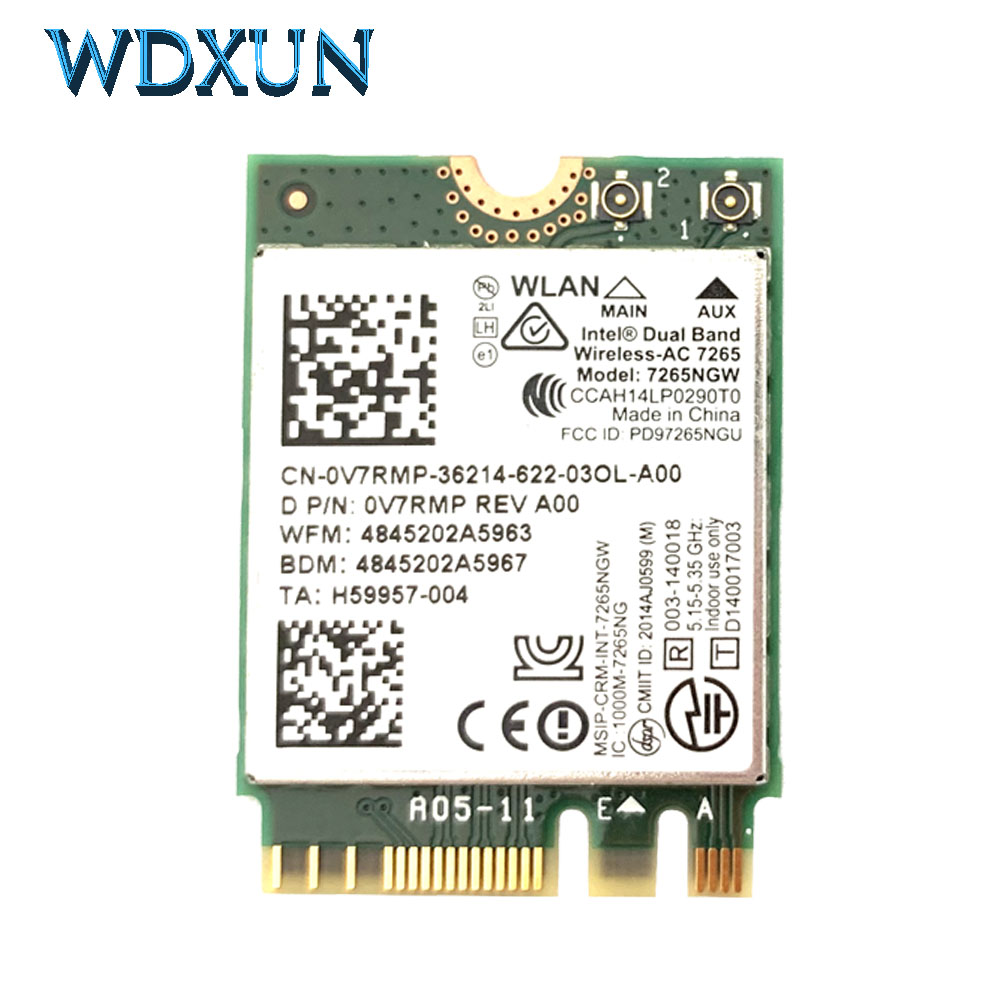 intel dual band wireless ac 7265 ac