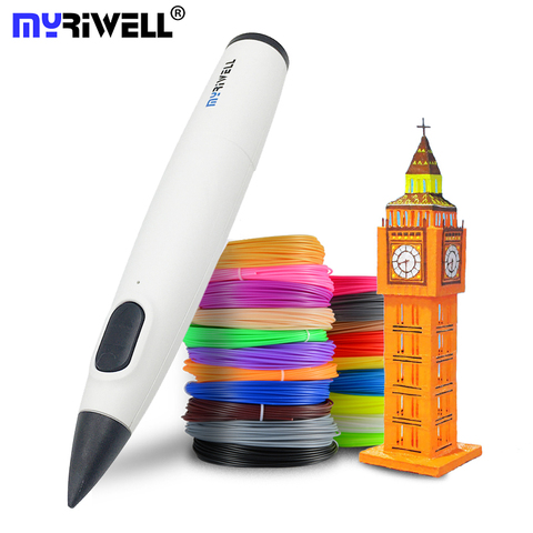 Myriwell 3D Pen DIY 3D Printer Low Temperature 3d Printing Pen Best for Kids With PCL Filament 1.75mm Christmas Birthday Gift ► Photo 1/6