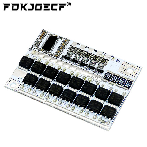 3S/4S/5S BMS 12V 16.8V 21V 3.7V 5S 100A Li-ion Lmo Ternary Lithium Battery Protection Circuit Board Li-polymer Balance Charging ► Photo 1/2