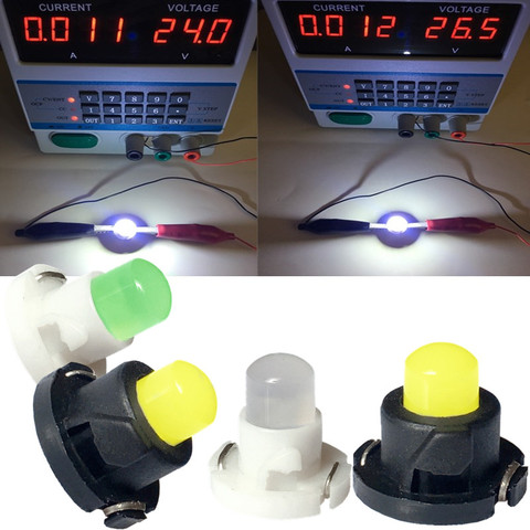 10 piezas T3 T4.2 T4.7 LED COCHE trucks 24V Auto Interior instrumento bombillas de luz de panel lámparas ► Photo 1/6