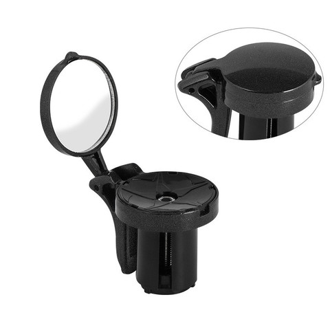 2022 Bicycle Mirror Mini Rear View Mirror for Road Bike Unbreakable Rotatable Rearview Safety Side Handlebar Mirror 1pcs ► Photo 1/6