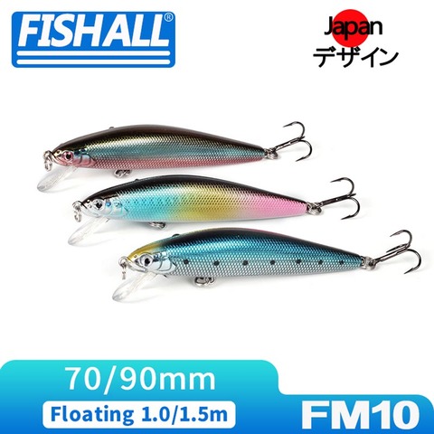 Athlete DASH Tune Minnow Wobbler 90mm 11.5g 70mm 6.5g Hard Lure Floating 1.5m 1.0m Diving  Bait For Bass Pike Trout ► Photo 1/6