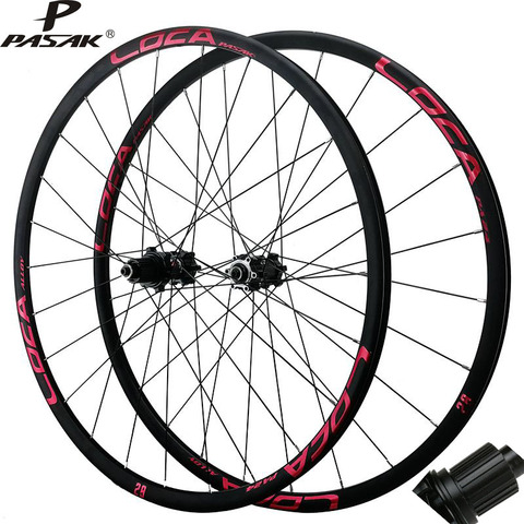 MTB bicycle wheel bike wheels 24H draw 4 bearing hub disc road wheels reflective logo 12SPEED micro spline(MS) 26/27.5/29