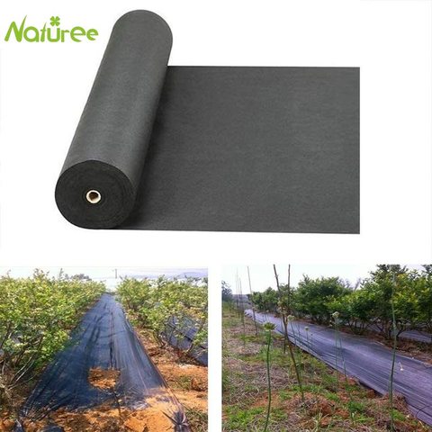 0.5M*10M Landscape Fabric Heavy Duty Weed Barrier Landscape Fabric Weed Blocker Garden Fabric Weed Control Fabric ► Photo 1/4