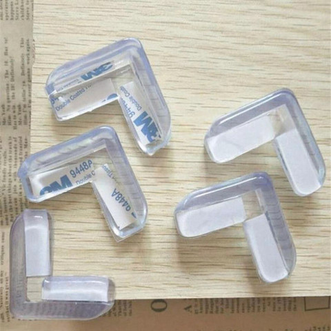 10 Pcs/lot  Baby Safty Infant Collision Angle Glass Table Crash Bar Kids Child Protection Angle Baby Edge Corner Guards ► Photo 1/6