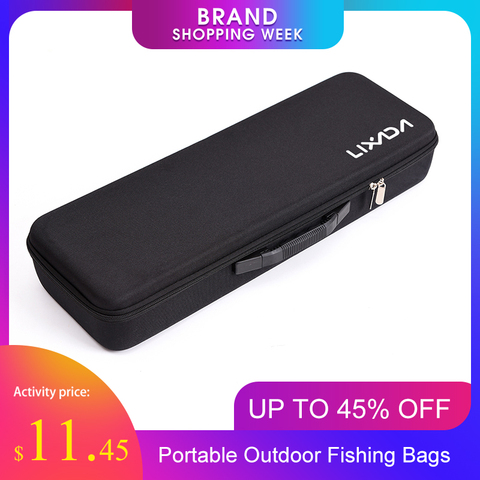 Portable Outdoor Fishing Bags 54cm EVA Shockproof Fishing Tackle Bag Fishing Rod and Reel Carry Bag Pole Storage Case Pesca ► Photo 1/6