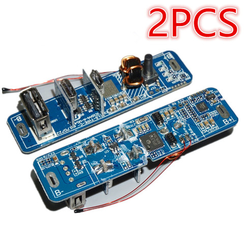 2PCS Mini fast charge motherboard IP5318 main control charging motherboard DIY mobile power charging board With battery display ► Photo 1/1