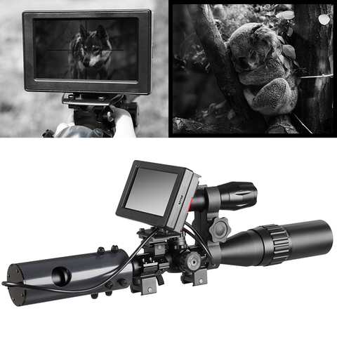 850nm Infrared LEDs IR Night Vision Scope 4.3 inch Cameras Outdoor 0130 Waterproof Wildlife Trap Cameras ► Photo 1/6