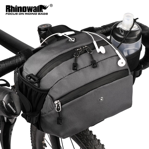 Rhinowalk Bike bag Handlebar Bag Bicycle Waterproof Multifunction Portable Waist Bag Cycling Bag Bike Accessories 2022 ► Photo 1/6